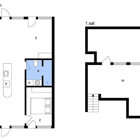 1352-romo-blaklokkevej-352 公寓